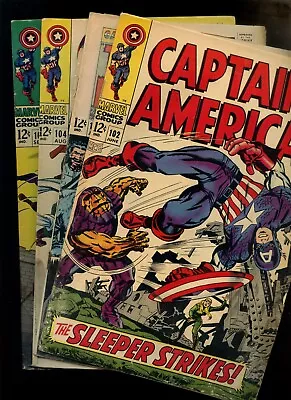 Captain America 102103104105 * 4 * Kirby! Agent 13 Revealed As Sharon Carter! • $1