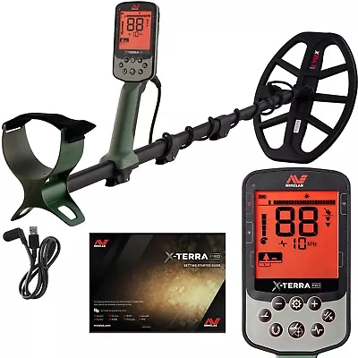 Minelab X-TERRA PRO Waterproof Metal Detector With Pro-Switch 5 8 10 15 KHz • $269.98