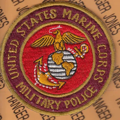 USMC Marine Corps Military Police MP ~4  Patch C/e • $6