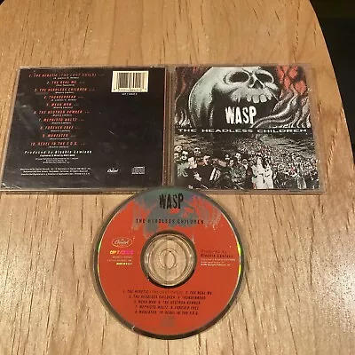 W.A.S.P.  The Headless Children CD 1st US Press Wasp Motley Crue Twisted Sister • $5.99