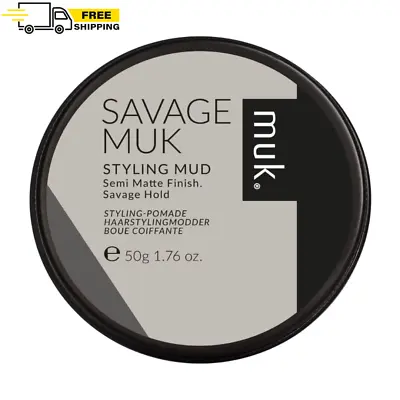 £11.65 • Buy Savage Muk Hair Wax Styling Mud 50g - Ultimate Hold