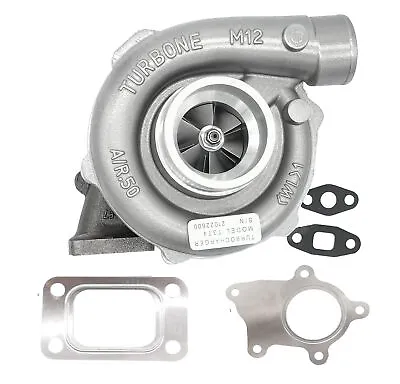 T04E T3/T4 .57 A/R Turbo Charger 48.1 Trim Compressor 400+hp For 1.5-2.5L • $105.99