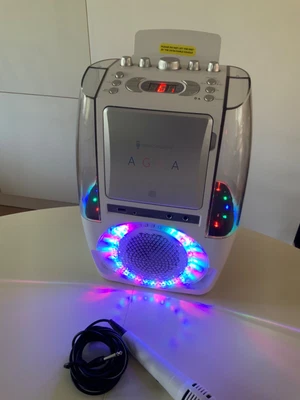 £10 • Buy Agua Singing Machine White