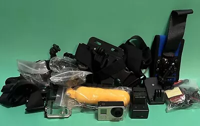 GoPro Hero3+ Black Plus Great Working Conditon Many Many Accessories • $80