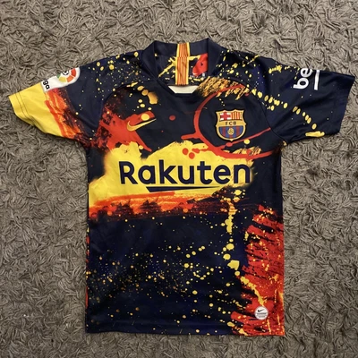 £15.99 • Buy Nike FC Barcelona 2020 Pre Match Shirt Size Age 12 EU 152