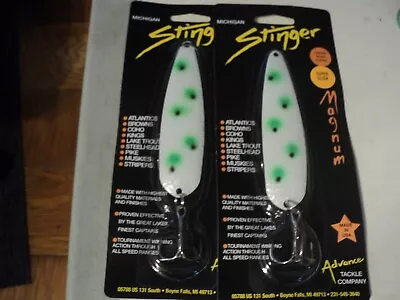 2 - Michigan Stinger Magnum Spoons (bad Toad) Nip • $20