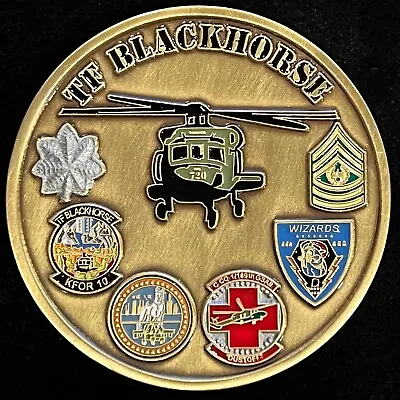 Multinational Task Force East Task Force Blackhorse 2008-2009 Challenge Coin • $21.99