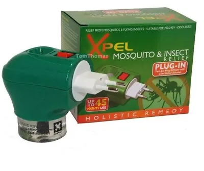 Xpel Mosquito & Insect Repellent Diffuser 2pin Plug In - 35ml • £6.17