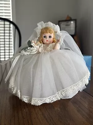 Madame Alexander Doll- Blonde Bride • $12