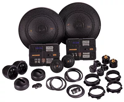 Kicker 47KSS504 5.25  100 Watt Car Audio Component Speakers Pair KSS50 • $149.95