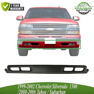 Front Bumper Lower Valance With Fog Light And Tow Hook Holes For 99-02 Silverado • $69.90