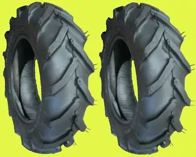 TWO 6-12 Tractor Tires LRB Carlisle Tru Power LUG Tread • $188.95