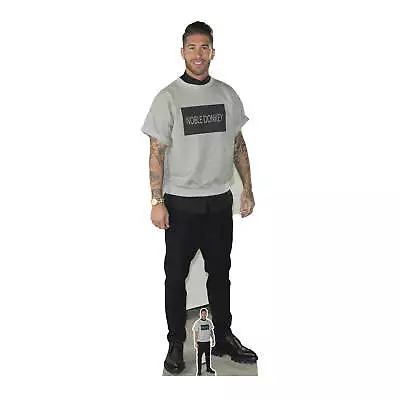 S Ramos Footballer Lifesize Cardboard Cutout With FREE Mini Standee / Standup • £39.99