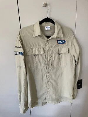 $24 • Buy BCF Fishing Shirt Khaki Size Small
