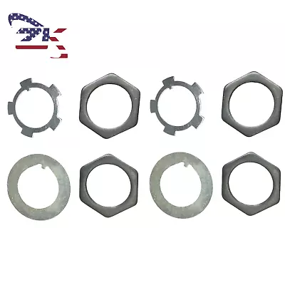 2X Front Axle Hub Spindle Lock Nut For Toyota Land Cruiser T100 Pick Up 4Runner • $16.01