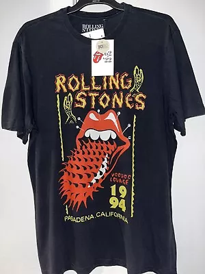 Rolling Stones Voodoo Lounge 1994 T-Shirt Tee New Music Large (L) Pasadena • $34.95