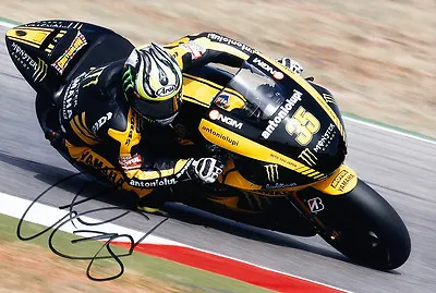 Cal Crutchlow Hand Signed Moto GP 2011 Yamaha Tech 3 Photo 12x8 2. • £39.99