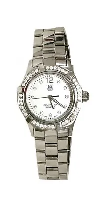 Tag Heuer Aquaracer Womens Double Diamond Watch • £2600