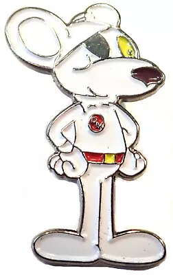 Danger Mouse Metal Enamel Pin Badge Cartoon Secret Agent 80s • £2.94