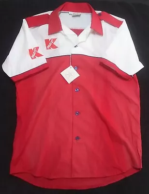 Vintage K-Mart Employee Shirt! King Louie Early 90s NWT Chain Stitch Bowling • $49.95