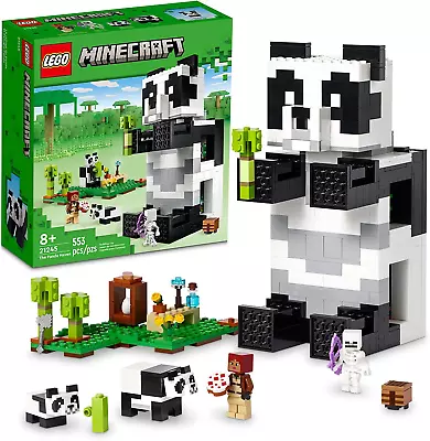 LEGO Minecraft The Panda Haven 21245 Building Toy Set New Gift • $38.98