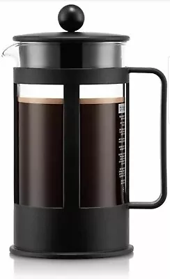 £12.99 • Buy Bodum - Kenya | French Press Coffee Maker-8 Cup Black (Damaged Lid) See Pictures