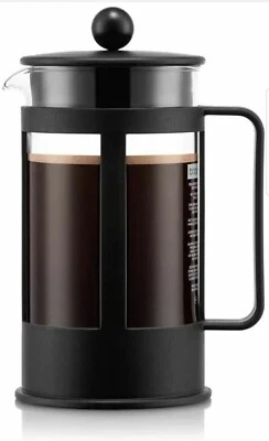 £12.99 • Buy Bodum - Kenya | French Press Coffee Maker-8 Cup Black (Damaged Lid) See Pictures
