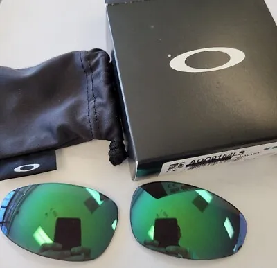 Oakley Juliet Prizm Jade Polarized Lenses Authentic Replacement Custom Cut Oem • $138.95