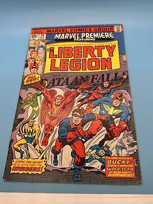 Marvel Premiere #29 Marvel-1976 1st Modern Patriot Liberty Legion VG • $9.99