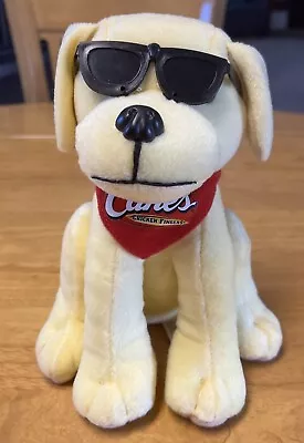 Raising Cane's Chicken Plush Dog With Sunglasses & Red Bandana 2022 • $9.89