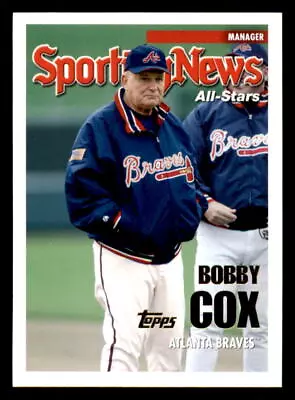 2005 Topps #730 Bobby Cox Atlanta Braves • $1.59