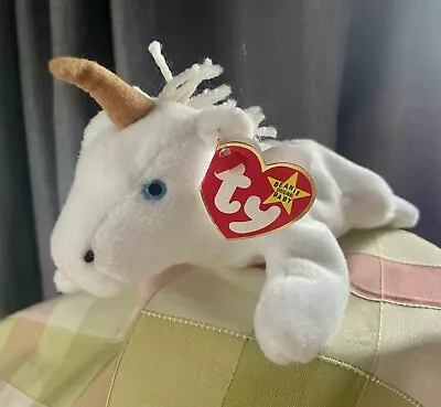 Rare! Mystic Unicorn Ty Beanie Baby - Tag Errors 1993 1994 - RETIRED  • $1100