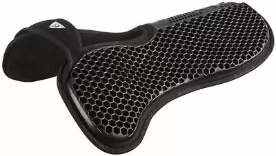 Acavallo Withers Free Hexagonal Gel Pad With Memory Foam AC215 - Black • $235