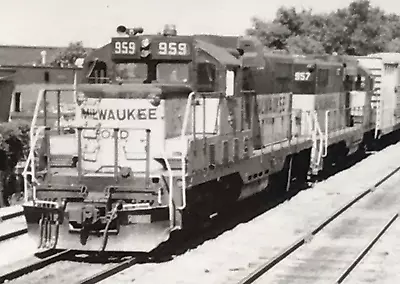 Chicago Milwaukee St. Paul & Pacific Railroad #959 Locomotive Photo Milwaukee Rd • $9.99