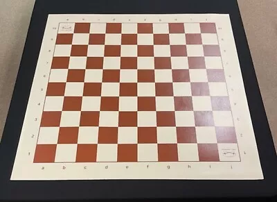 Musketeer Variant Chess Board - Vinyl - 10x10 Square - Brown • $29.99