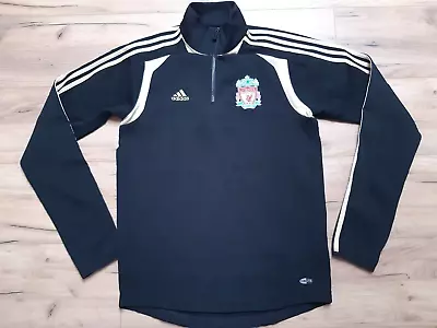 £39.60 • Buy LIVERPOOL! ADIDAS Track Jacket Sweatshirt Bluse Top Zip Long! 5,5/6 ! S Adult@