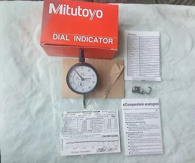 NEW PRISTINE Mitutoyo 2046S Dial Indicator  MACHINIST MILL LATHE  • $30