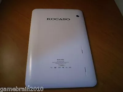 Genuine Back Cover (White) For Kocaso M1062 10  8GB Tablet PC • $5