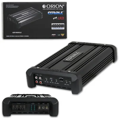 Orion CBT4500.2 Class AB 2 Channel Compact Car Audio Amp Amplifier 4500W Max • $82.95