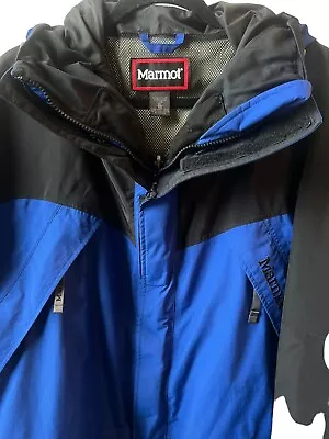 MARMOT Mens Gore-Tex Pro Shell Ski Snowboard Jacket Extra Large XL ❄️ ⛷️ • $39.99