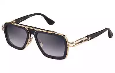 Dita Lxn-evo Dts403-a-01 Matte Black Gold Gray Gradient Sunglasses • $38.77