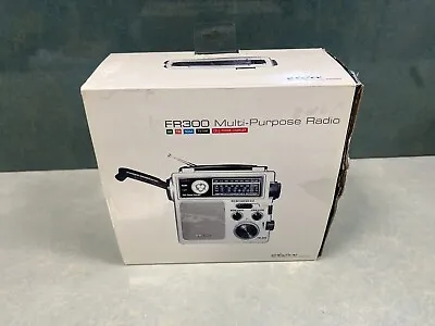 ETON FR300 Hand Crank Multi-Purpose Radio AM/FM/TV-VHF OPENED BOX /NEW • $50