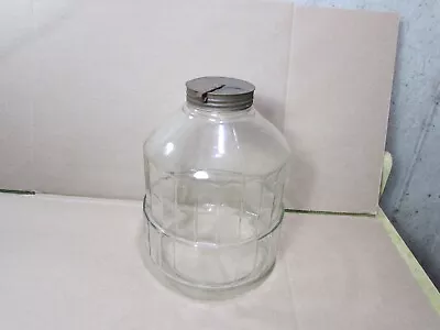 Vintage / Antique Hoosier Seller Cabinet Glass Sugar Jar Dispenser • $79