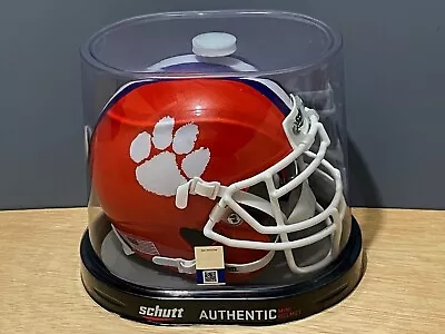 New! CLEMSON TIGERS Schutt Authentic NCAA Mini Football Helmet ~ Trevor Lawrence • $34.95