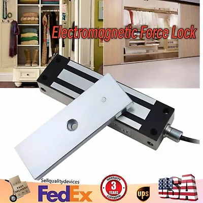 Magnetic Gate Lock Electric Force Lock Latch Door Lock Waterproof 500KG/1200LBS  • $59.85