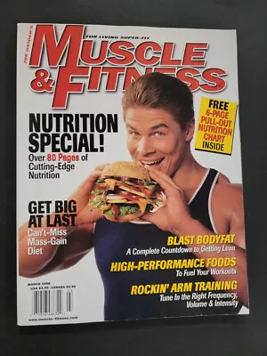 Muscle & Fitness Magazine March 1998 M452 • $14.99