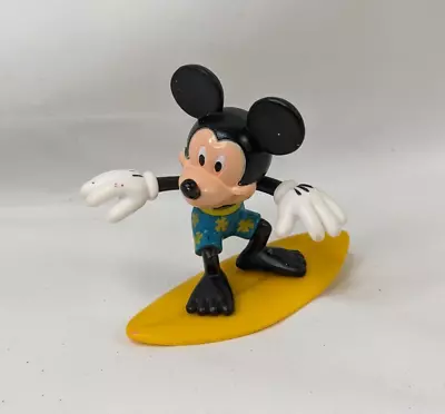 Mickey Mouse Surfing Figure 3 Inch Decopac Cake Topper • $4.46