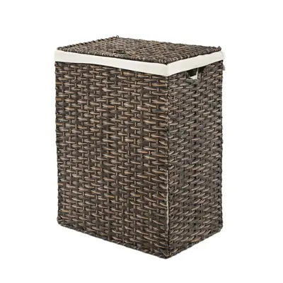 Wicker Foldable Water Hyacinth Laundry Basket • $93.24