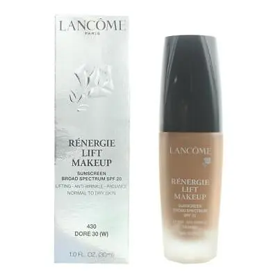 Lancome Renergie Lift Makeup 30ml SPF 20 - 430 Dore 30 (W) Normal To Dry Skin • £15.15