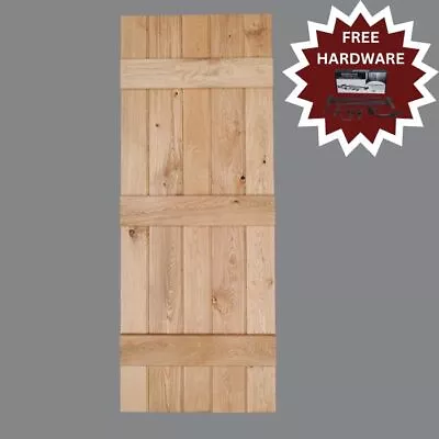 Bead & Butt - Solid Oak Internal Ledged Door - Cottage Door By Heritage • £293.40